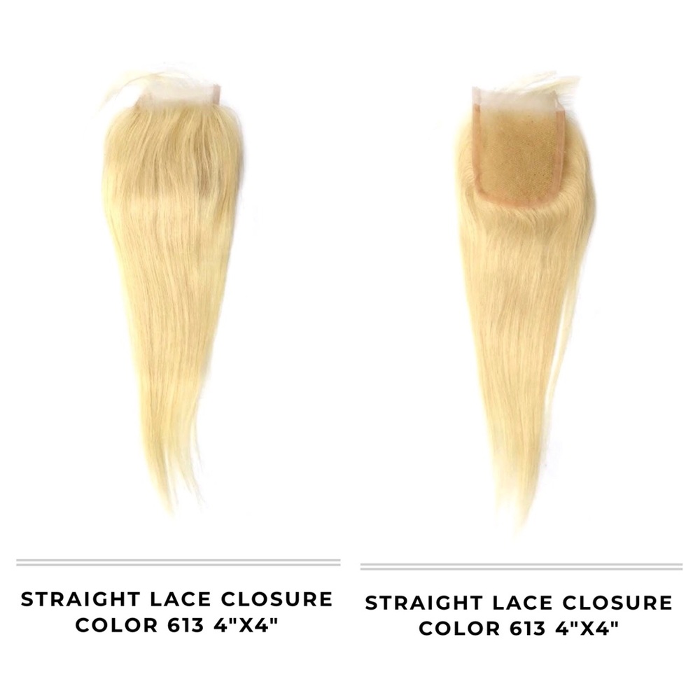 H A I R  C L O S U R E | Straight- Blonde